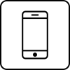 Phone with Sonos app setup icon