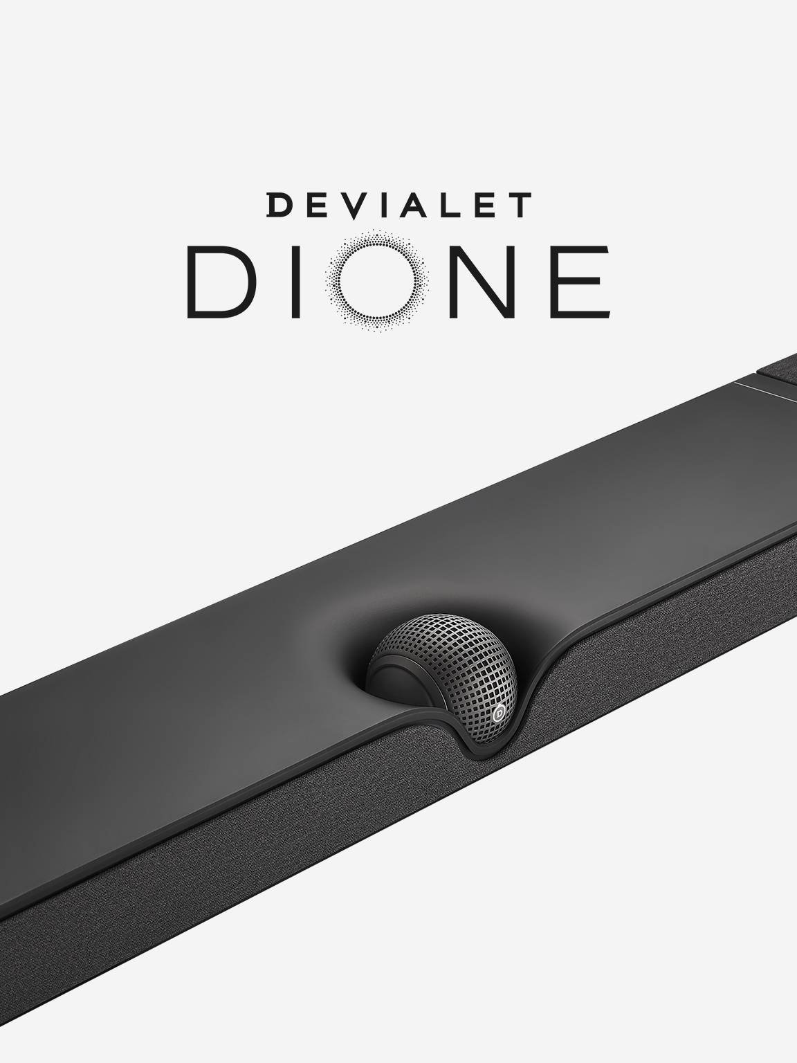 Devialet Dione soundbar close-up