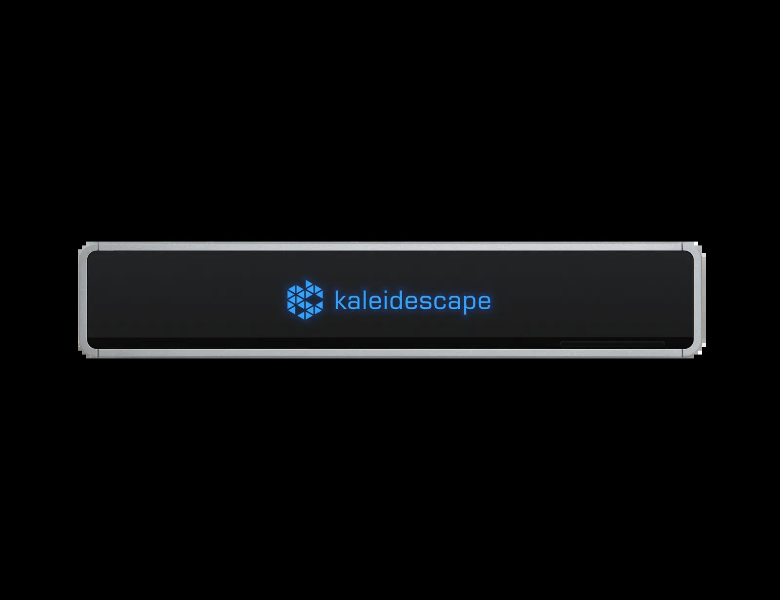 Kaleidescape Terra Prime compact movie server, front view, for Barrhaven media rooms