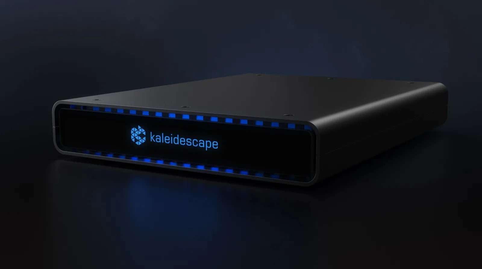 Kaleidescape Strato K movie player in a home theatre setting