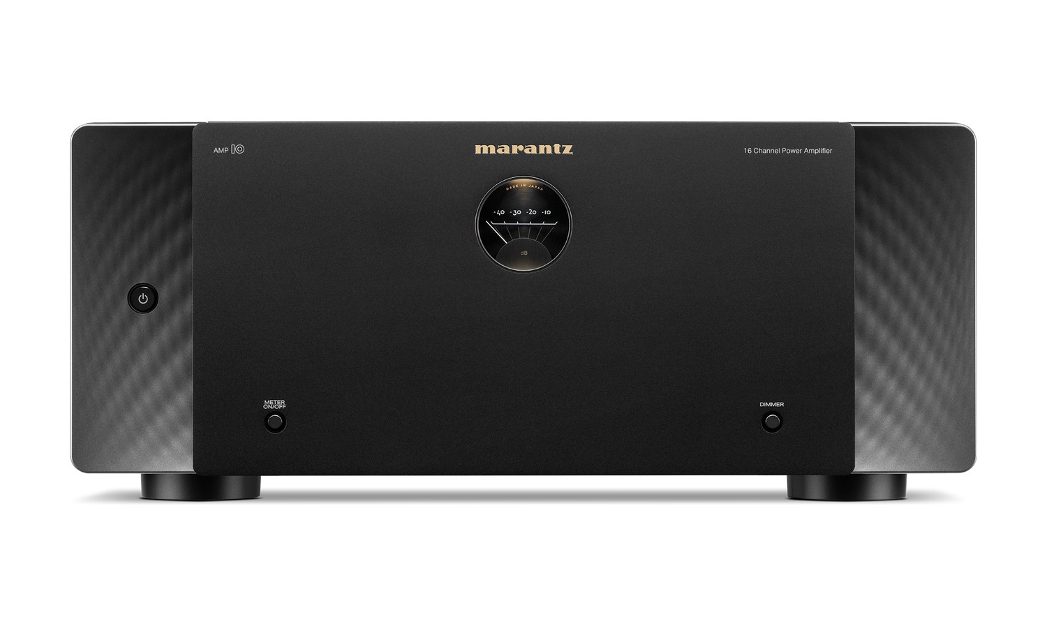 Marantz AMP 10 16-channel power amplifier, front view