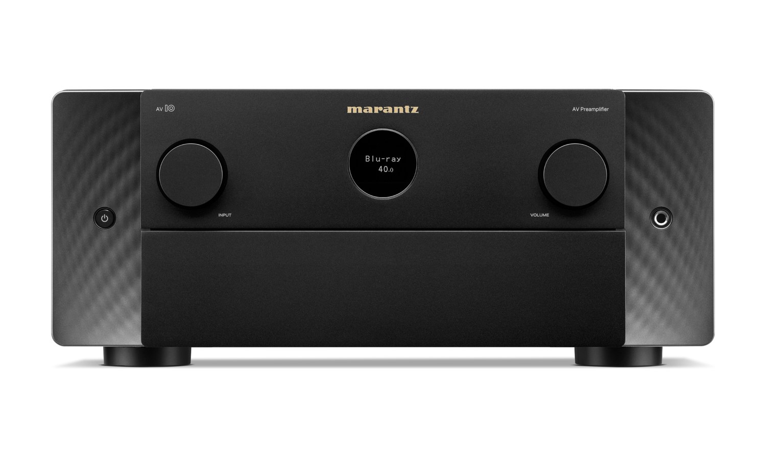 Marantz AV 10 reference AV preamplifier processor, front view
