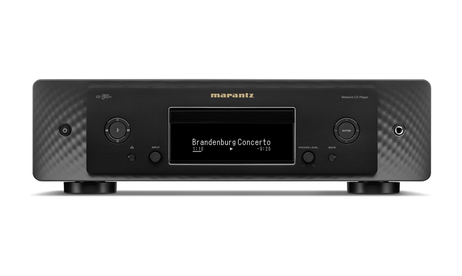 Marantz CD 50n CD and network audio player, front view