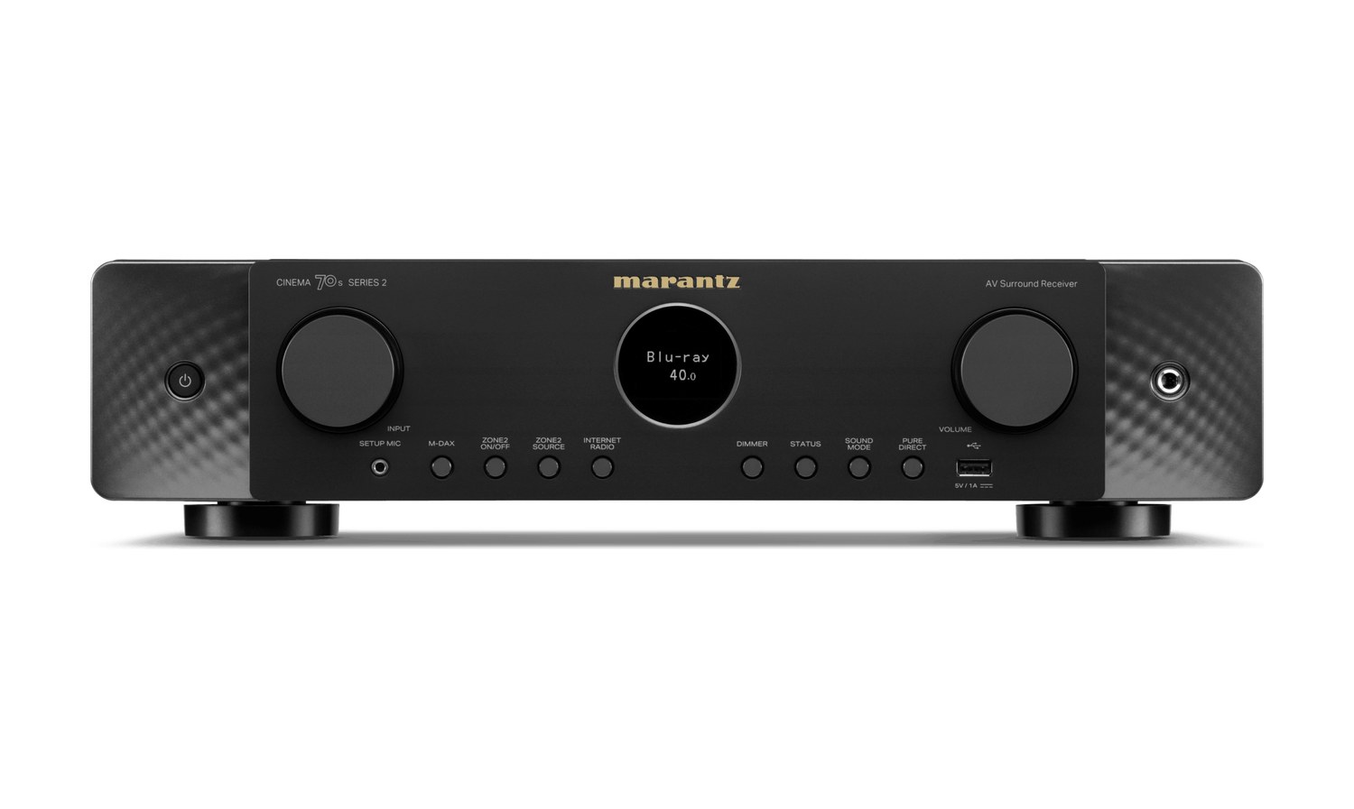 Marantz CINEMA 70s Series 2 slimline AV receiver, front view