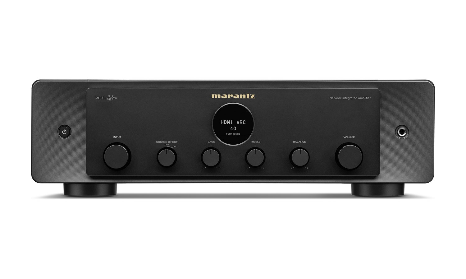 Marantz MODEL 40n integrated stereo amplifier, front view