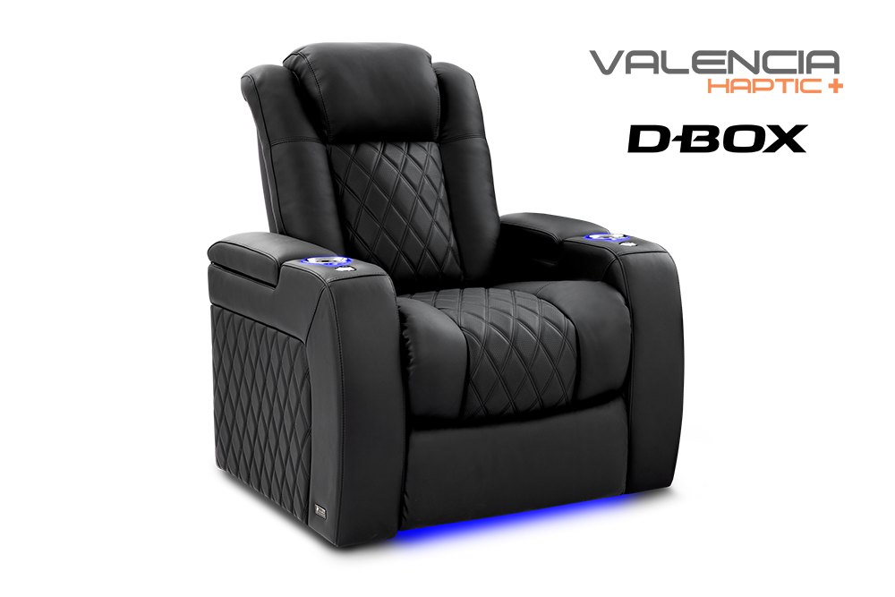 Valencia Haptic+ Tuscany Ultimate recliner with D-BOX motion