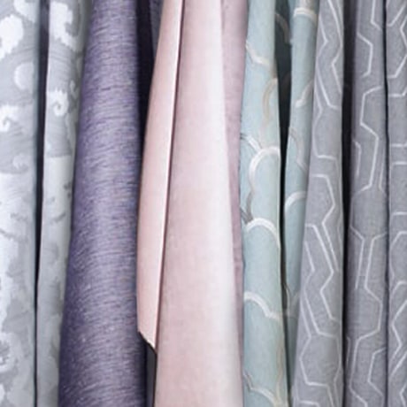 Hunter Douglas side panels and drapery